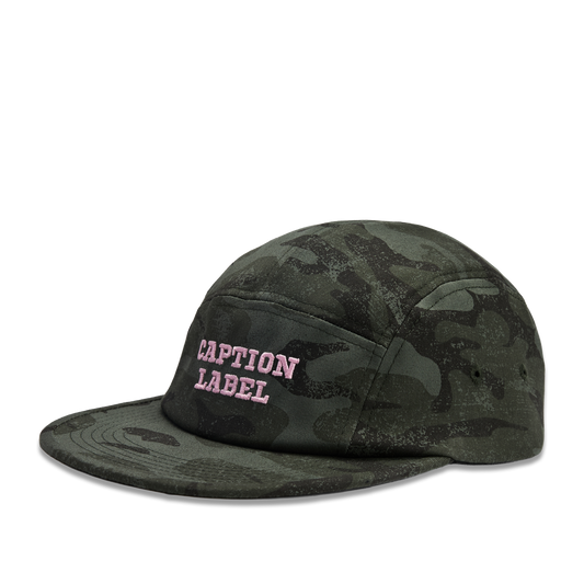 5 Panel Cap / Pink Camo