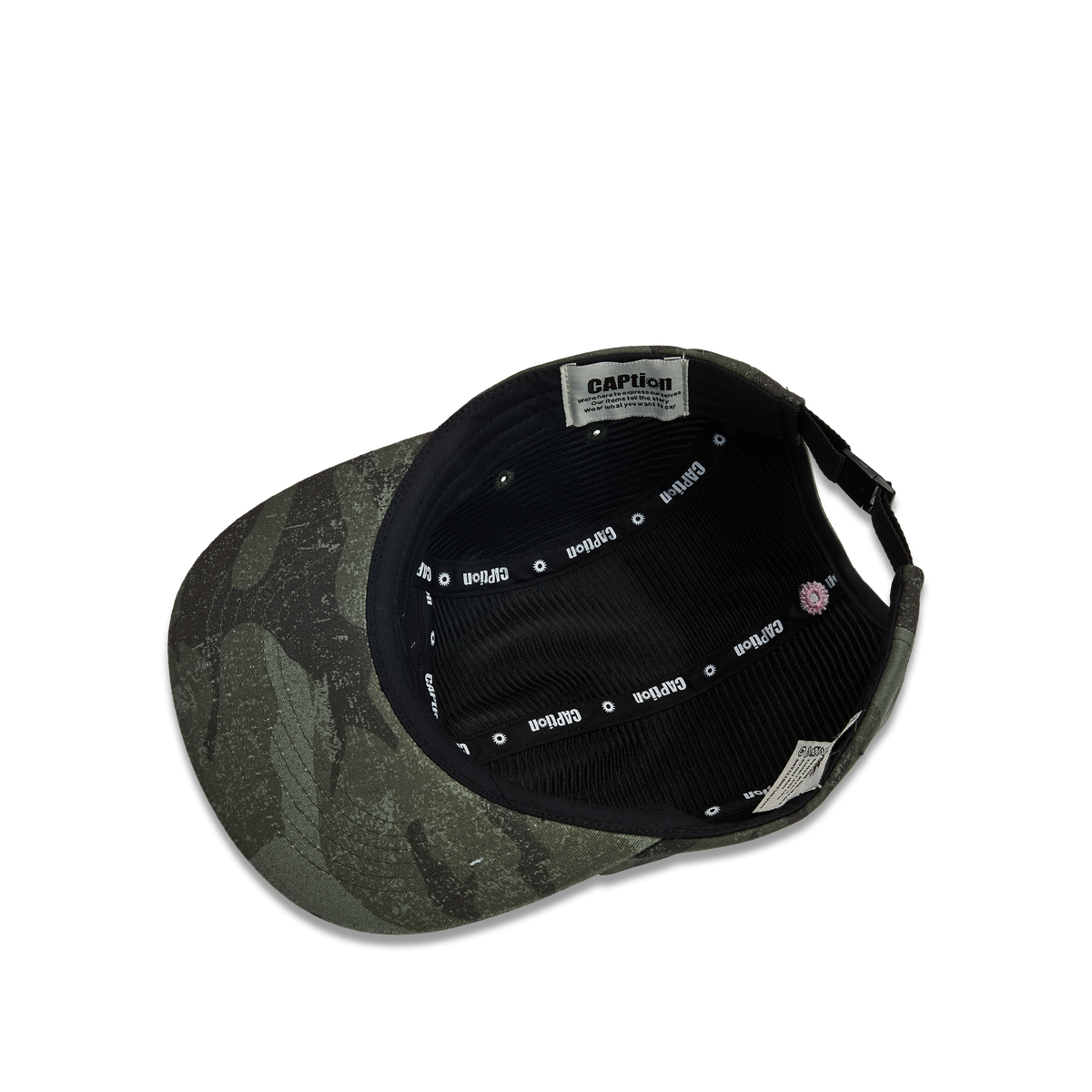 5 Panel Cap / Pink Camo