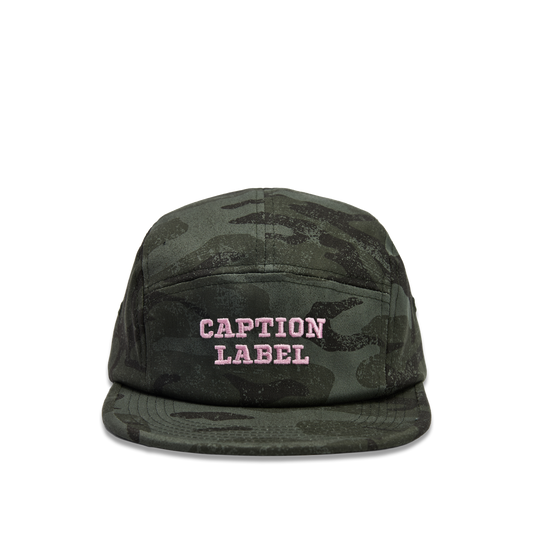 5 Panel Cap / Pink Camo