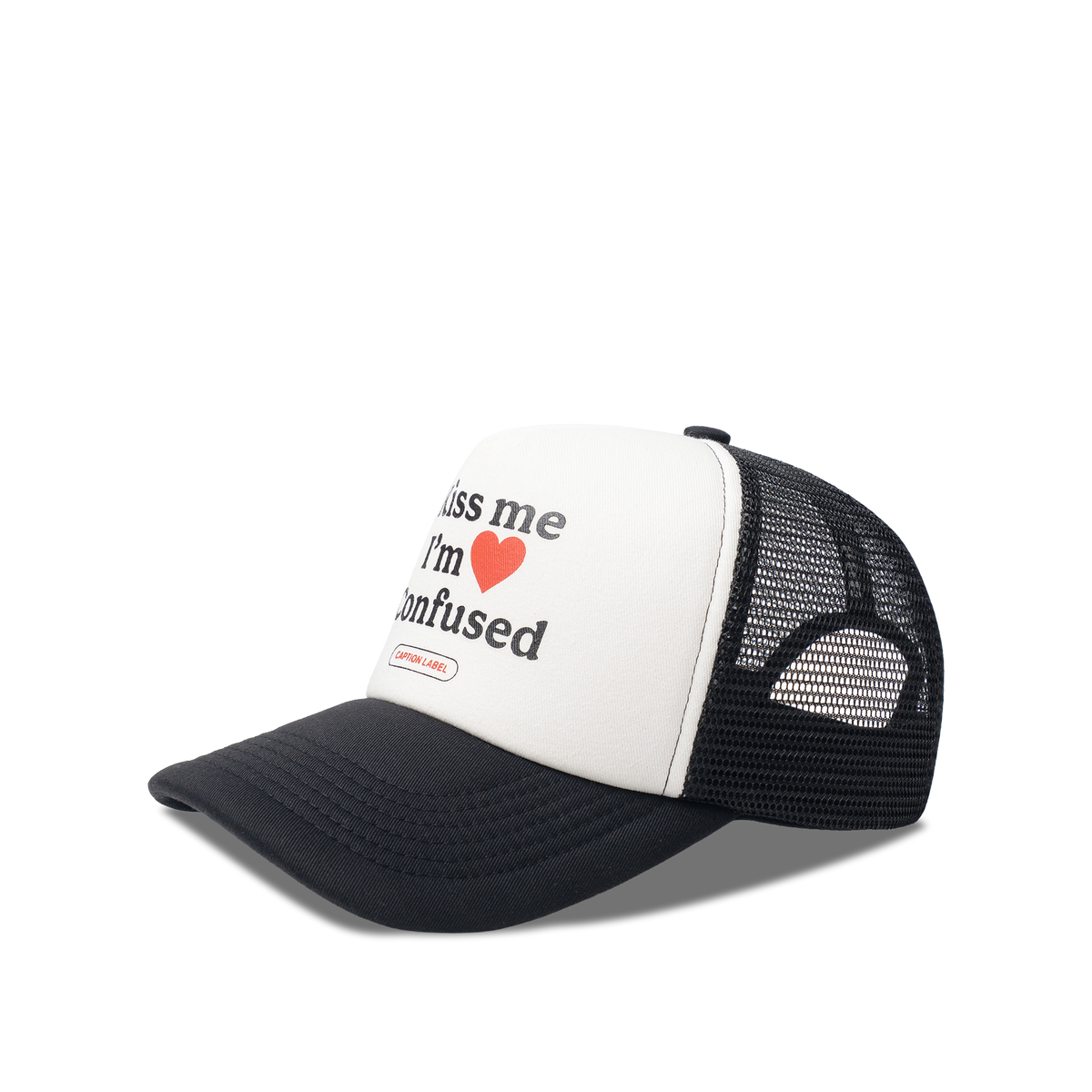 Confused Trucker Cap / Black